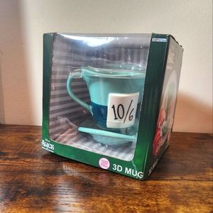 Disney Alice In Wonderland Mad Hatter 3D Coffee Mug